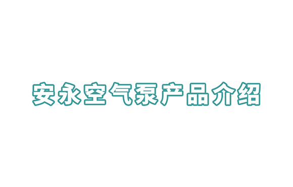 安永空气泵产品介绍