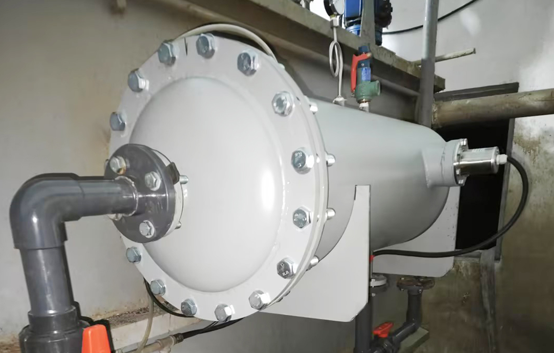 老马山畜禽屠宰厂气浮装置更新改造进场施工